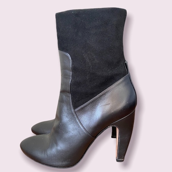 Maria Brotons Genuine Leather Ankle Boots - Picture 2 of 8